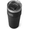 imageYETI Rambler 20 oz Stackable Tumbler Stainless Steel Vacuum Insulated with MagSlider LidBlack