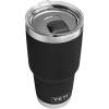 imageYETI Rambler 30 oz Stainless Steel Vacuum Insulated Tumbler wMagSlider Lid CharcoalBlack