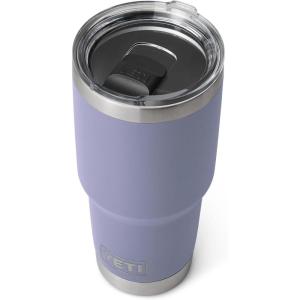 imageYETI Rambler 30 oz Stainless Steel Vacuum Insulated Tumbler wMagSlider Lid CharcoalCosmic Lilac