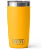 imageYETI Rambler 10 oz Tumbler Stainless Steel Vacuum Insulated with MagSlider Lid WhiteAlpine Yellow