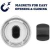 imageYETI Rambler 10 oz Tumbler Stainless Steel Vacuum Insulated with MagSlider Lid WhiteCharcoal