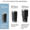 imageYETI Rambler 10 oz Tumbler Stainless Steel Vacuum Insulated with MagSlider Lid WhiteHigh Desert Clay