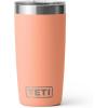 imageYETI Rambler 10 oz Tumbler Stainless Steel Vacuum Insulated with MagSlider Lid WhiteLow Country Peach