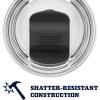 imageYETI Rambler 10 oz Tumbler Stainless Steel Vacuum Insulated with MagSlider Lid WhiteNavy