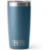 imageYETI Rambler 10 oz Tumbler Stainless Steel Vacuum Insulated with MagSlider Lid WhiteNordic Blue