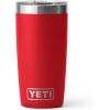 imageYETI Rambler 10 oz Tumbler Stainless Steel Vacuum Insulated with MagSlider Lid WhiteRescue Red