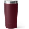 imageYETI Rambler 10 oz Tumbler Stainless Steel Vacuum Insulated with MagSlider Lid WhiteWild Vine Red
