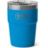 imageYETI Rambler 16 oz Stackable Tumbler Vacuum Insulated Stainless Steel with MagSlider LidBig Wave Blue