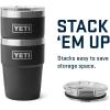 imageYETI Rambler 16 oz Stackable Tumbler Vacuum Insulated Stainless Steel with MagSlider LidBlack