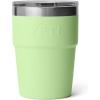 imageYETI Rambler 16 oz Stackable Tumbler Vacuum Insulated Stainless Steel with MagSlider LidKey Lime