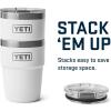 imageYETI Rambler 16 oz Stackable Tumbler Vacuum Insulated Stainless Steel with MagSlider LidWhite