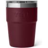 imageYETI Rambler 16 oz Stackable Tumbler Vacuum Insulated Stainless Steel with MagSlider LidWild Vine Red