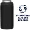 imageYETI Rambler 16 oz Tall Can Insulator for Tallboys ampamp Cans Black NO CAN INSERTBlack