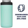 imageYETI Rambler 16 oz Tall Can Insulator for Tallboys ampamp Cans Black NO CAN INSERTSeafoam