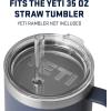 imageYETI Straw Lid Rambler Drinkware ShatterProof and Dishwasher SafeFits 35 Oz Mug