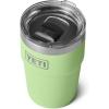 imageYETI Rambler 16 oz Stackable Tumbler Vacuum Insulated Stainless Steel with MagSlider LidKey Lime