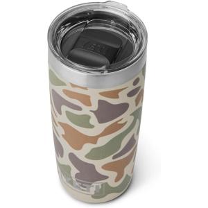 imageYETI Rambler 10 oz Tumbler Stainless Steel Vacuum Insulated with MagSlider Lid WhiteTan Camo