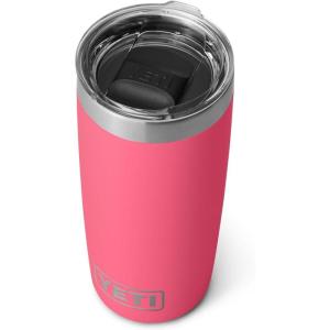 imageYETI Rambler 10 oz Tumbler Stainless Steel Vacuum Insulated with MagSlider Lid WhiteTropical Pink