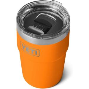 imageYETI Rambler 16 oz Stackable Tumbler Vacuum Insulated Stainless Steel with MagSlider LidKing Crab