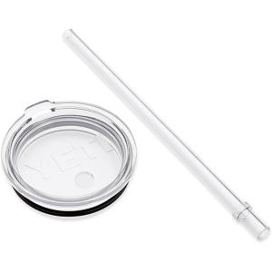 imageYETI Straw Lid Rambler Drinkware ShatterProof and Dishwasher SafeFits 20 Oz Tumblers