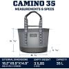 imageYETI Camino 35 Carryall with Internal Dividers AllPurpose Utility Boat and Beach Tote Bag Durable WaterproofNordic Purple