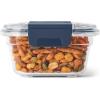 imageYETI Plastic Food Storage Container BPA Free Locking ampamp Airtight Lid Microwave Freezer and Dishwasher Safe LeakProof Cooler and Thin Ice CompatibleNavy  Small