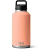 imageYETI Rambler 64 oz Bottle Vacuum Insulated Stainless Steel with Chug Cap Lowcountry Peach