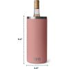 imageYETI Rambler Wine Chiller Fits Most Wine BottlesSandstone Pink