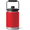 imageYETI Rambler Half Gallon Jug Vacuum Insulated Stainless Steel with MagCapRescue Red