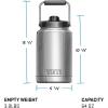 imageYETI Rambler Half Gallon Jug Vacuum Insulated Stainless Steel with MagCapTropical Pink