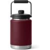 imageYETI Rambler Half Gallon Jug Vacuum Insulated Stainless Steel with MagCapWild Vine Red
