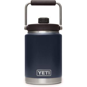 imageYETI Rambler Half Gallon Jug Vacuum Insulated Stainless Steel with MagCapNavy