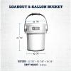 imageYETI Loadout 5Gallon Bucket Impact Resistant FishingUtility BucketBig Sky Blue