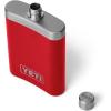 imageYETI 7 oz Flask with Color Matching Set of Shot Glasses Rescue Red