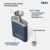 imageYETI 7 oz Flask with Color Matching Set of Shot Glasses Rescue Red