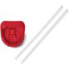 imageYETI Rambler Bottle Color Matched Straw CapRescue Red