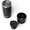 imageYETI Rambler 12 oz Travel Bottle Stainless Steel Vacuum Insulated with Leakproof Commuter Cap Rescue RedBlack