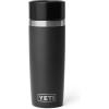 imageYETI Rambler 12 oz Travel Bottle Stainless Steel Vacuum Insulated with Leakproof Commuter Cap Rescue RedBlack