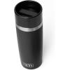 imageYETI Rambler 12 oz Travel Bottle Stainless Steel Vacuum Insulated with Leakproof Commuter Cap Rescue RedBlack