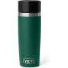 imageYETI Rambler 12 oz Travel Bottle Stainless Steel Vacuum Insulated with Leakproof Commuter Cap Rescue RedBlack Forest Green