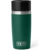 imageYETI Rambler 12 oz Travel Bottle Stainless Steel Vacuum Insulated with Leakproof Commuter Cap Rescue RedBlack Forest Green