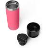 imageYETI Rambler 12 oz Travel Bottle Stainless Steel Vacuum Insulated with Leakproof Commuter Cap Rescue RedTropical Pink