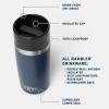 imageYETI Rambler 12 oz Travel Bottle Stainless Steel Vacuum Insulated with Leakproof Commuter Cap Rescue RedTropical Pink
