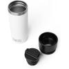imageYETI Rambler 12 oz Travel Bottle Stainless Steel Vacuum Insulated with Leakproof Commuter Cap Rescue RedWhite