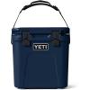 imageYETI Roadie 24 20 Hard Cooler with DoubleDuty Shoulder Strap and Drain PlugNavy