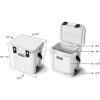 imageYETI Roadie 24 20 Hard Cooler with DoubleDuty Shoulder Strap and Drain PlugTan