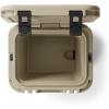 imageYETI Roadie 24 20 Hard Cooler with DoubleDuty Shoulder Strap and Drain PlugTan