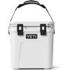 imageYETI Roadie 24 20 Hard Cooler with DoubleDuty Shoulder Strap and Drain PlugWhite