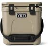 imageYETI Roadie 24 20 Hard Cooler with DoubleDuty Shoulder Strap and Drain PlugTan