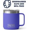 imageYETI Rambler 10 oz Stackable Mug Vacuum Insulated Stainless Steel with MagSlider Lid Big Sky BlueUltramarine Violet